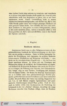 Berühmte Asketen