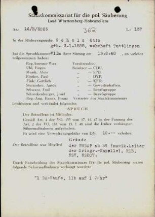 Scholz, Otto