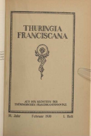 10: Thuringia Franciscana