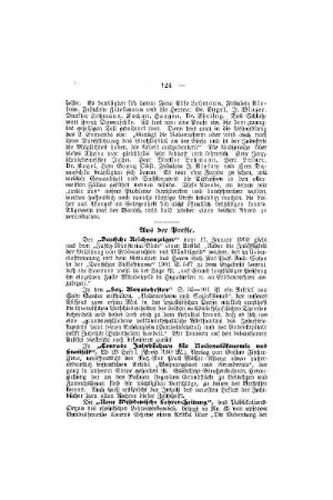 Aus der Presse