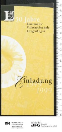 Beilage zum Ferienprogramm 1999