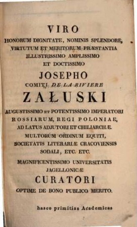 De tributis et vectigalibus , aliisque oneribus in Polonia : Dissertatio inauguralis historico-iuridica