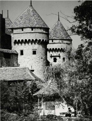 Das Chateau de Chillon bei Montreux
