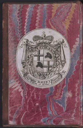 [Exlilbris des Amand von Buseck, Fürstbischof von Fulda]