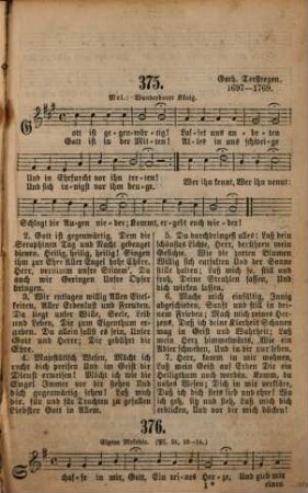 Des neuverbesserten Kirchen-Gesangbuchs ... Theil, [4]. Anhang zum Kirchen-Gesangbuch der evang. reformierten Gemeinden Cleve, Jülich, Berg und Mark
