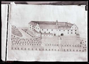 Schloß, Ansicht Anfang des 19. Jahrhundert
