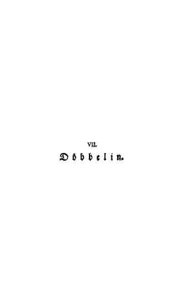 VII. Döbbelin