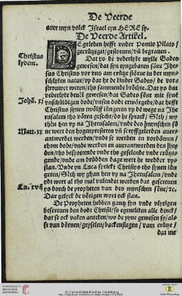 De Veerde Artikel