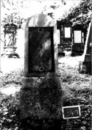 Grabstein 341 [Nir S. 210 Nr. 19.05]