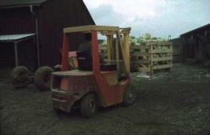Fotografie: Gartenbau, Transport, Gabelstapler