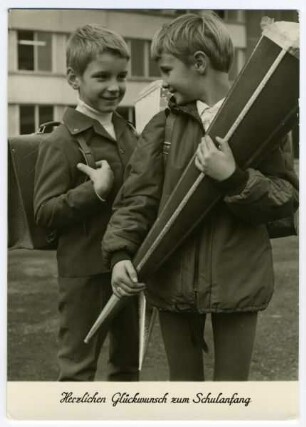 Herzlichen Glückwunsch zum Schulanfang