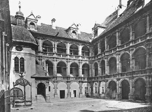 Graz, Landhaus, Herrengasse 16, Arkadenhof; Domenico dell'Allio