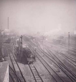 Leipzig, Hauptbahnhof, Gleisanlagen nach NO