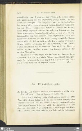 35. Elektrisches Licht