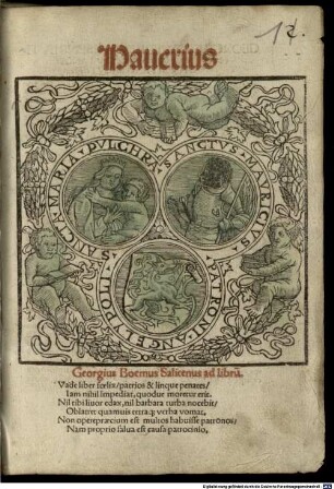 Hauerius ... [De partibus orationis] : [Dicteria ex Iacobi Wimphelingii theologi adolescentia translata ...]