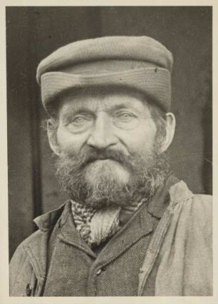 Portrait eines alten ostpreußischen Bauern aus der Umgebung von Angerburg/ Masuren