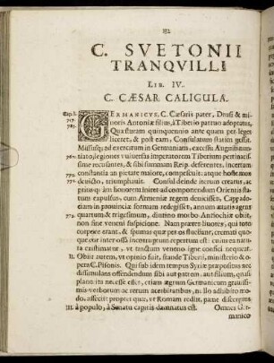 Lib. IV. C. Cæsar Caligula.