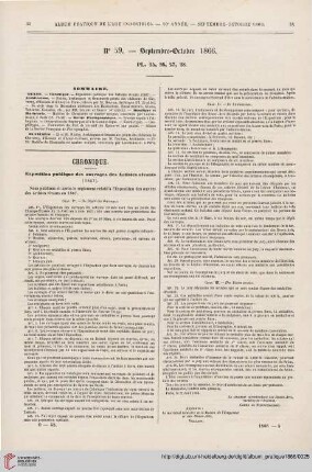 No 59 (Septembre-Octobre 1866)