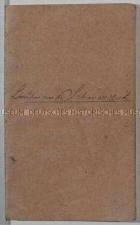 Soldbuch für den Leutnant Paul Otto Schwarz