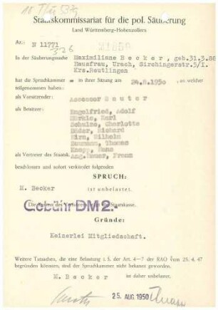 Becker, Maximiliane