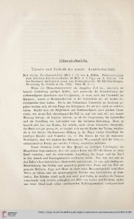 Litteraturbericht