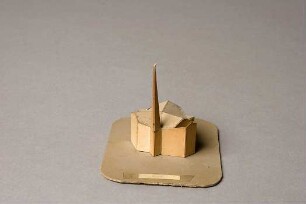 Gulbransson, Olaf Andreas ; Hof; Ideen - Modell für Kirche - Modell