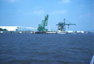 Umschlagsanlage Firma Asbestos/Blexen