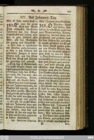 XIV. Auf Johannis-Tag.