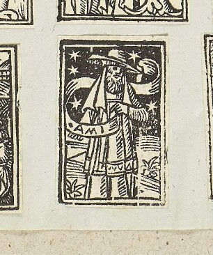 Hieronymus, aus: "Biblia cum concordantijs veteris et noui testamenti et sacrorum canonum", Lyon 1520
