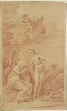 Jupiter, in der Gestalt Dianas, nähert sich Kallisto
