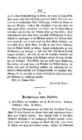 Beurtheilungen neuer Schriften
