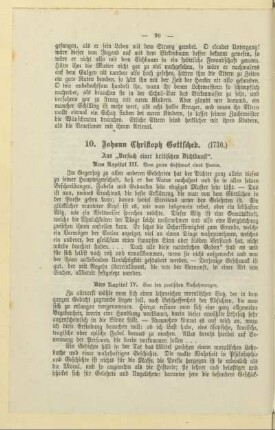 10. Johann Christoph Gottsched. (1730.)