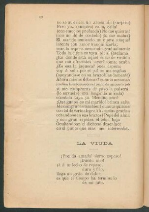 La viuda