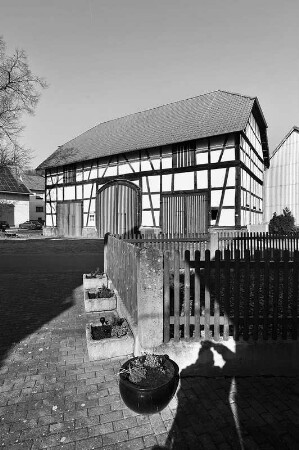 Sog. Zehntscheune (Wirtschaftsgebäude); Schlitz, Brückenweg 4