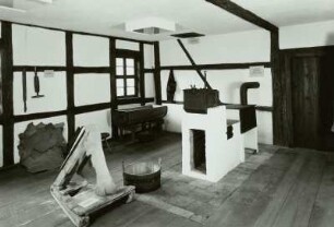 Zurichtstube : Lohgerbermuseum (ehem. Lohgerberei, Gerberei, um 1750), Dippoldiswalde