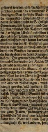 Schreiben, welches Ihre Kön. Maj. in Hispanien ... an den Papst abgehen lassen