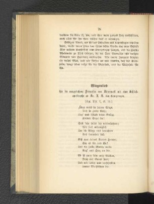 Wiegenlied.