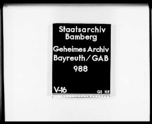 Beitrag (Konkurrenz) zur Erweiterung der Reichshofrats-Kanzlei und einer Wohnung für den Grafen Schönborn