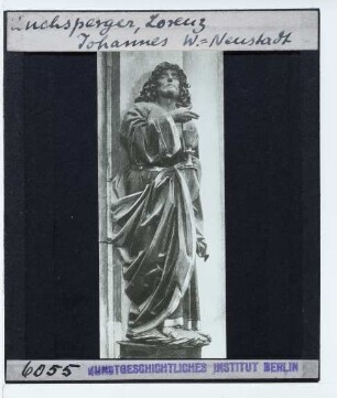 Luchsperger, Apostelzyklus im Dom von Wiener Neustadt : Apostelfigur, Johannes d. Ev.