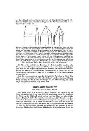 Angewandte Raumlehre
