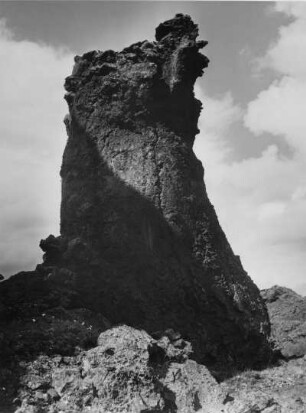 Lavaturm im Gebiet der Dimmuborgir ('Dunkle Berge'), Island