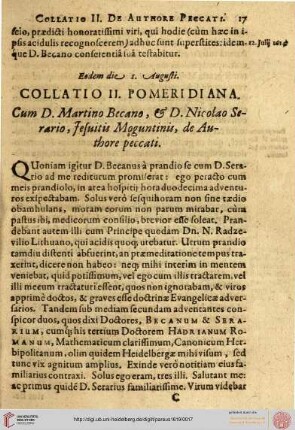 II. De authore Peccati