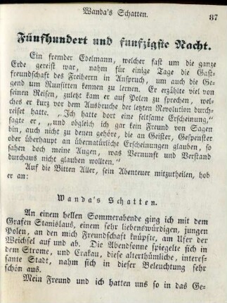 Fünfhundert und funfzigste Nacht