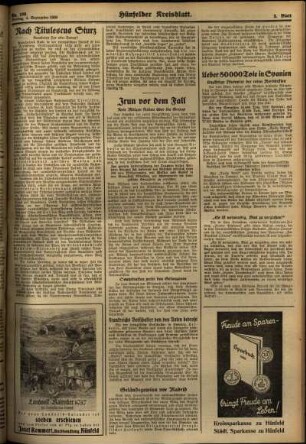 Dritte Ausgabe vom Freitag, den 04. September 1936.