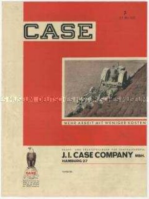 Traktoren der Firma Case und Co.