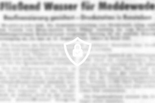Fließend Wasser für Meddewade