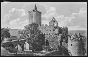Rudelsburg. Burgruine
