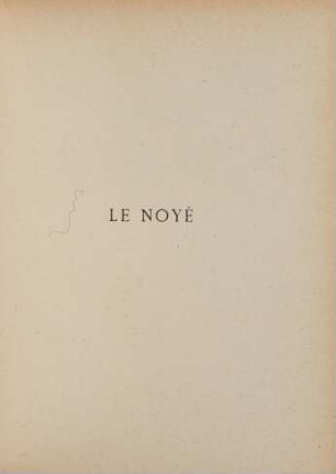 La noyé