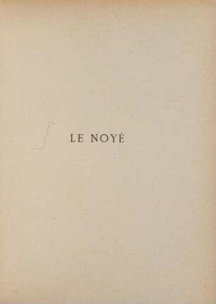 La noyé