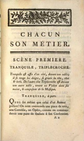 Chacun Son Metier, Les Champs Sont Bien Gardés : Proverbe